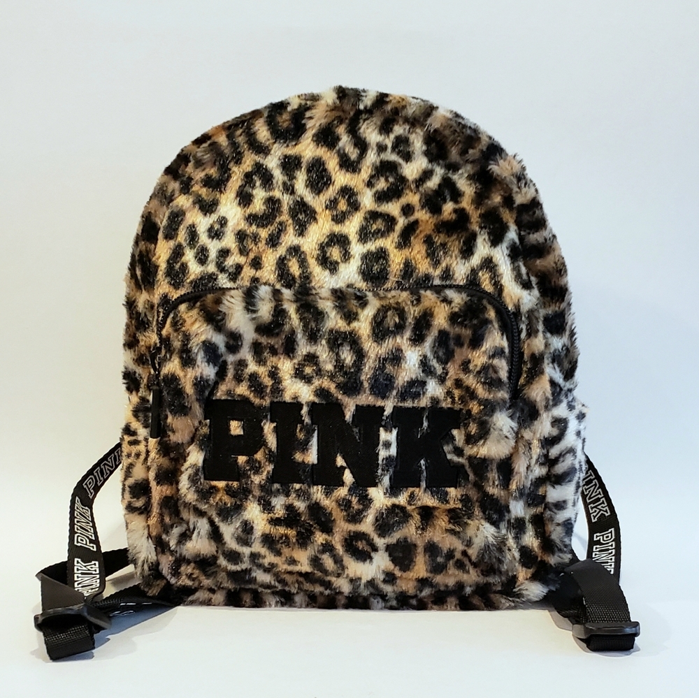 VICTORIAS SECRET PINK Leopard MINI BACKPACK BAG